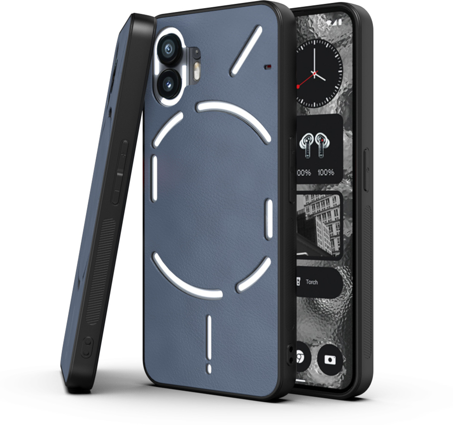 Image of Wellchoice Back Cover for Nothing Phone (2) (Transparent, Grip Case, Silicon, Pack of: 1)