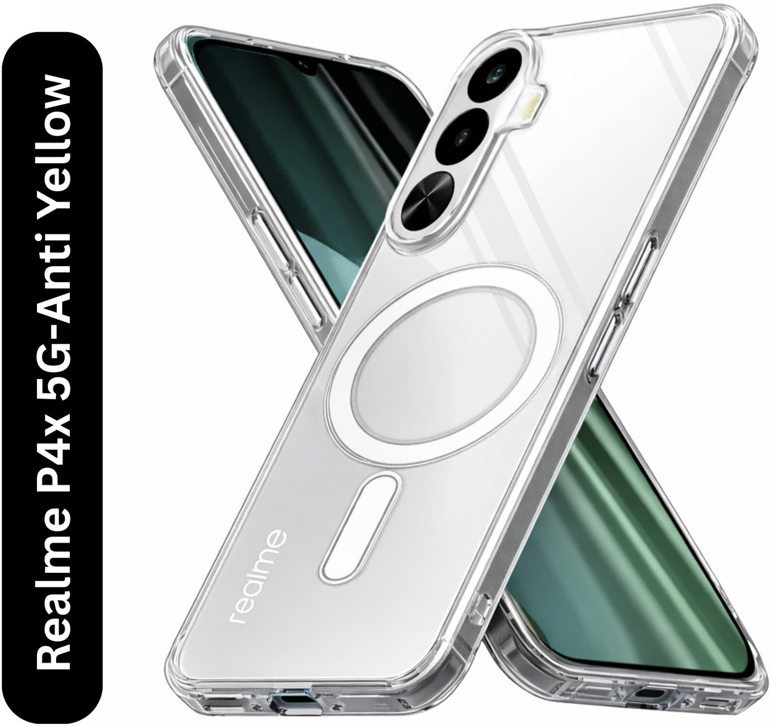 Flipkart SmartBuy Anti Yellow Back Cover for Realme P4x 5G - Image 1