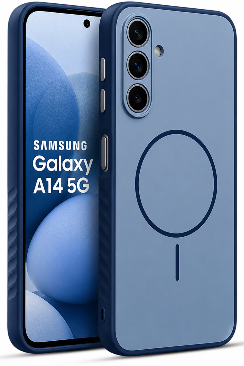 Flipkart SmartBuy Back Cover for Samsung Galaxy A14 5G (Blue) - Image 1