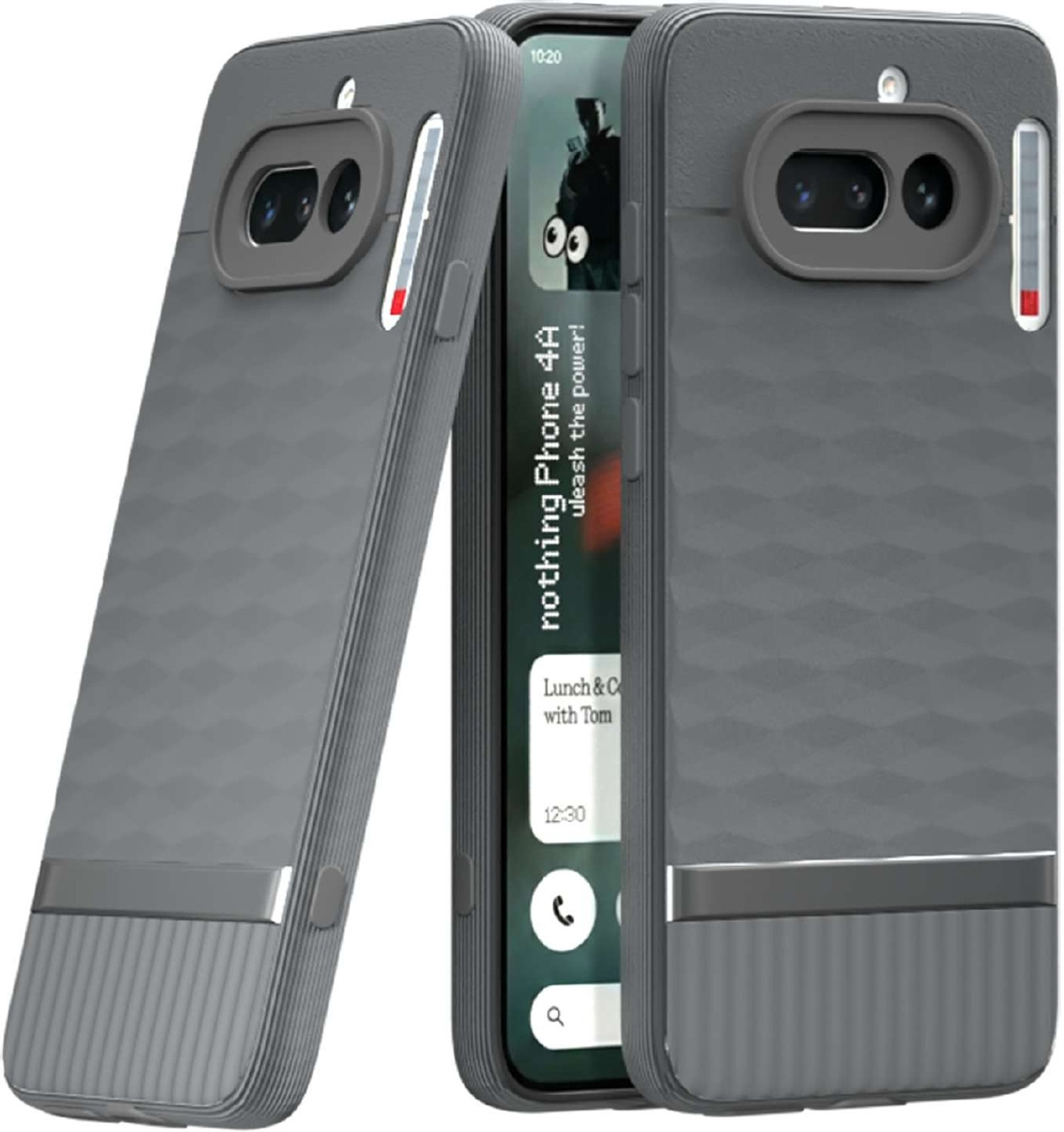 Image of SYOTT Back Cover for Nothing Phone (3a) (Grey, Magsafe, Thermoplastic Polyurethane, Pack of: 1)