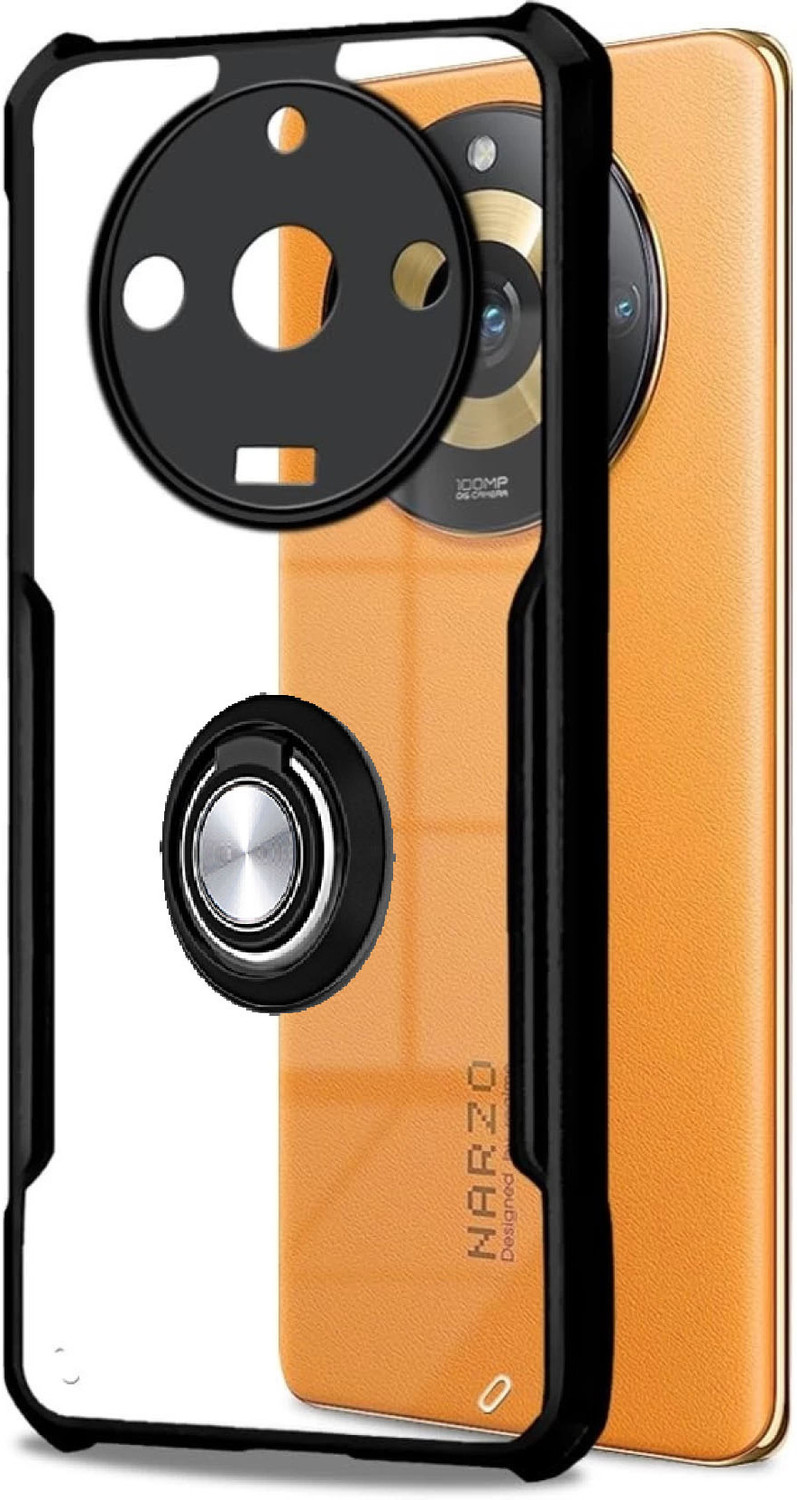Image of Artistque Back Cover for Realme Narzo 60 5G (Black, Flexible, Silicon, Pack of: 1)