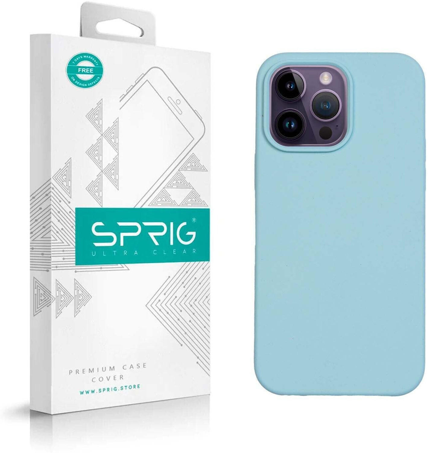 Image of izaan Back Cover for iPhone 14 pro max (Purple, Matte Finish, Fiber, Glass, Pack of: 1)