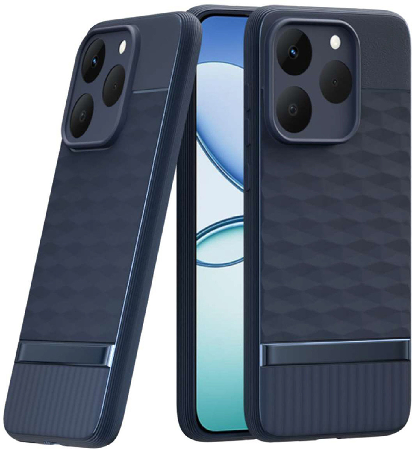 Image of Luxecase Back Cover for realme 15T 5G (Pink, Flexible, Silicon, Pack of: 1)