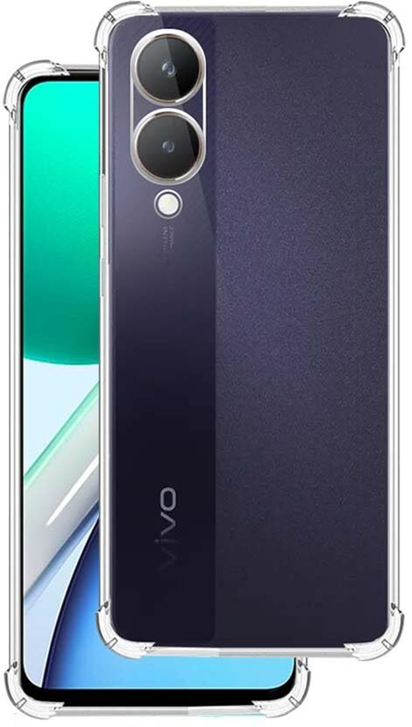 Image of SBMS Back Cover for Vivo Y28 5G / Vivo Y17s (Black, Shock Proof, Silicon, Pack of: 1)
