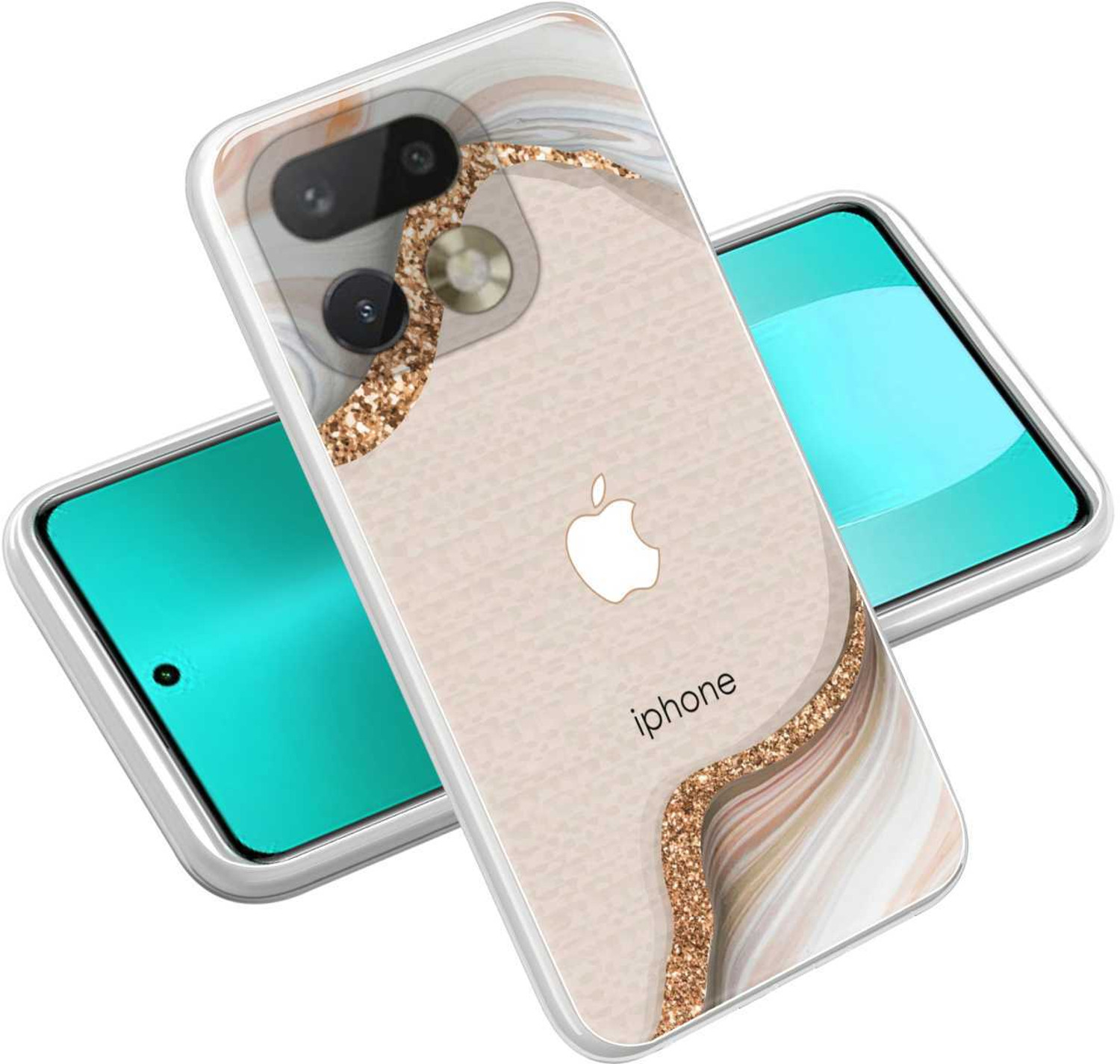 Image of ONCRAVES Back Cover for Realme 16 Pro Plus 5G | Matte (Black, Transparent, Matte Finish, Plastic, Pack of: 1)