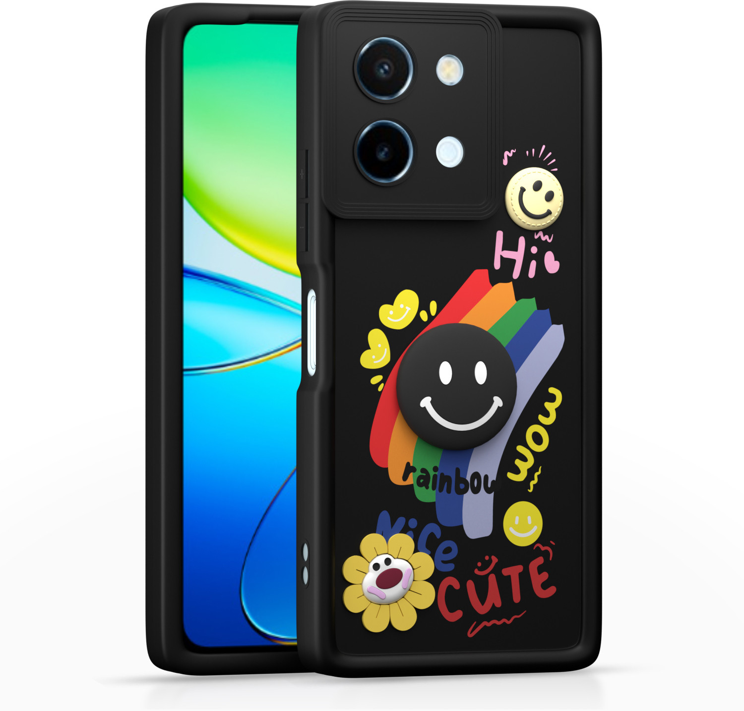 Image of Flipkart SmartBuy Back Cover for IQOO Neo 10 5G (Black, Rugged Armor, Polycarbonate, Pack of: 1)