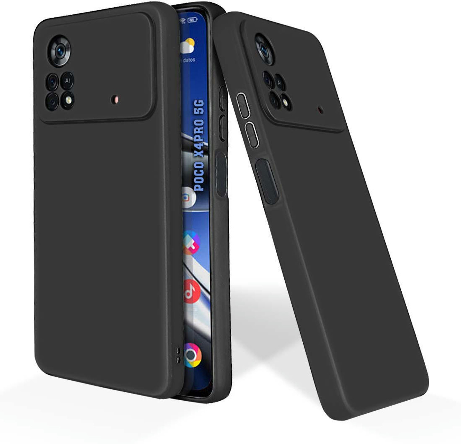 Classyprint Bumper Case for Poco X4 Pro 5G Black - Image 1
