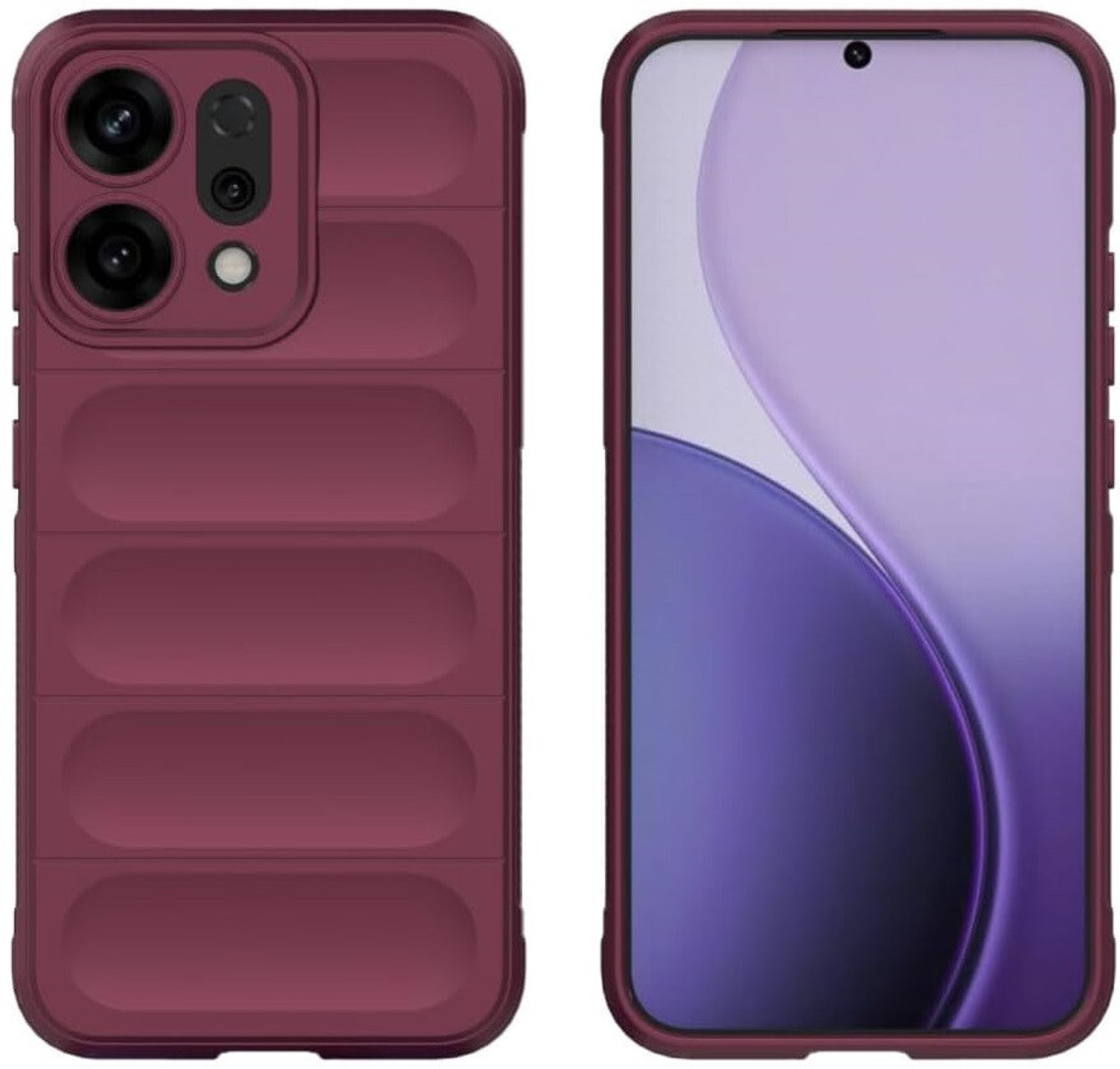 ThunderLike Bumper Case for Oppo Reno14 Pro 5G Purple - Image 1