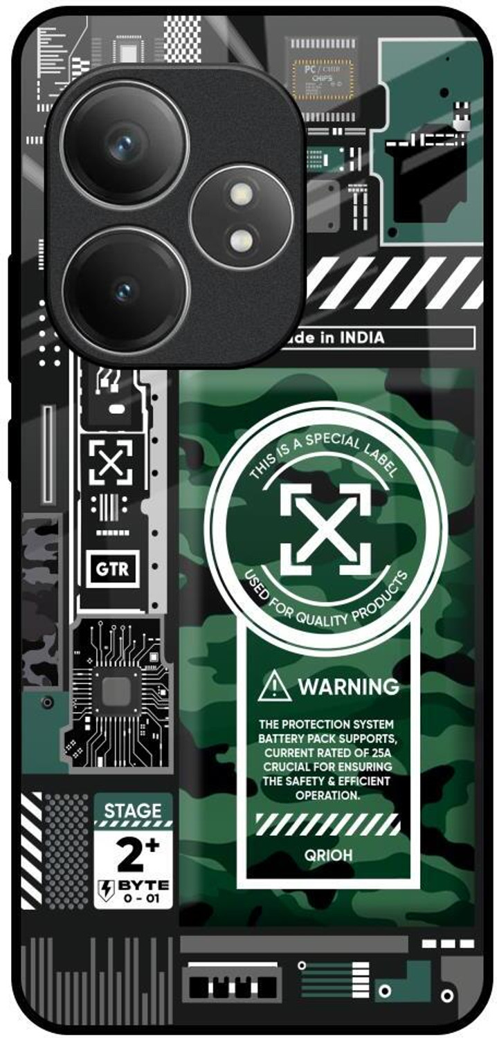 QRIOH Glass Back Cover for Realme GT 6 5G - Image 1