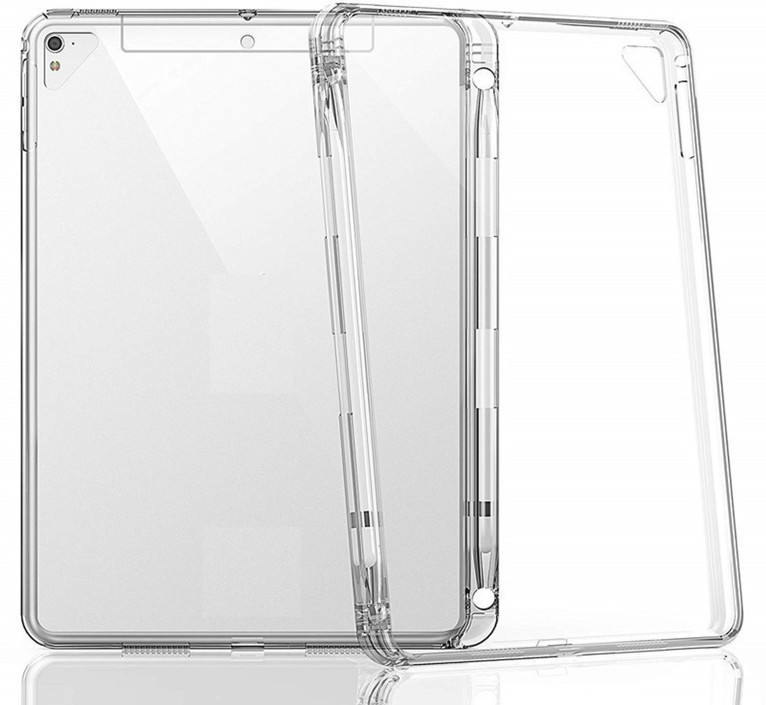 Image of HARITECH Back Cover for iPad 10.2 (2021) (9th Generation) (Transparent, Shock Proof, Silicon, Pack of: 1)