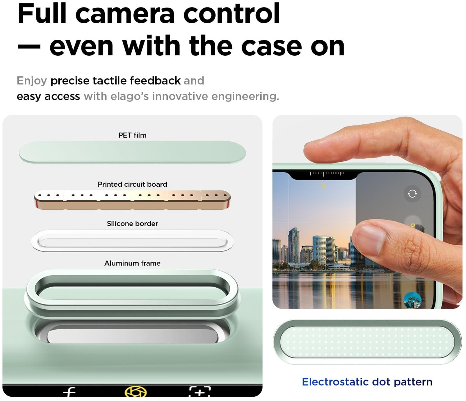 Image of GIRIND Protective Case for iPhone 17, MagSafe Silky Soft Touch, Shock Absorbing Silicone Case Camera Lens Protection (Green, Silicon, Pack of: 1)