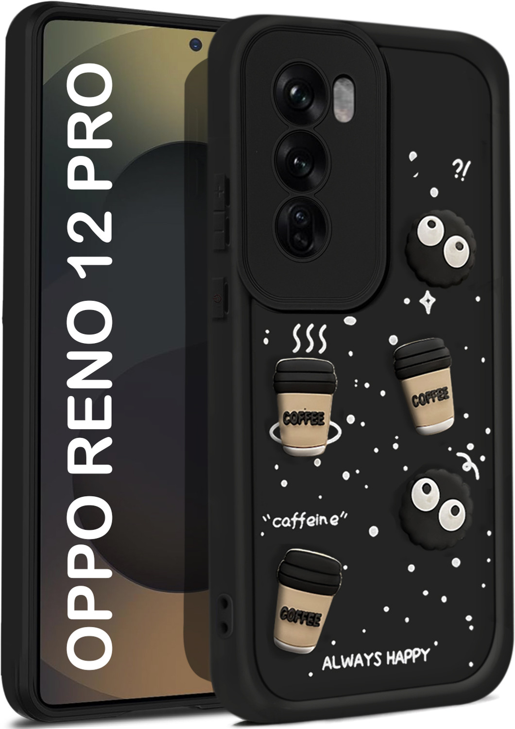 Vshop Back Cover for Oppo Reno 12 Pro 5G - Image 1