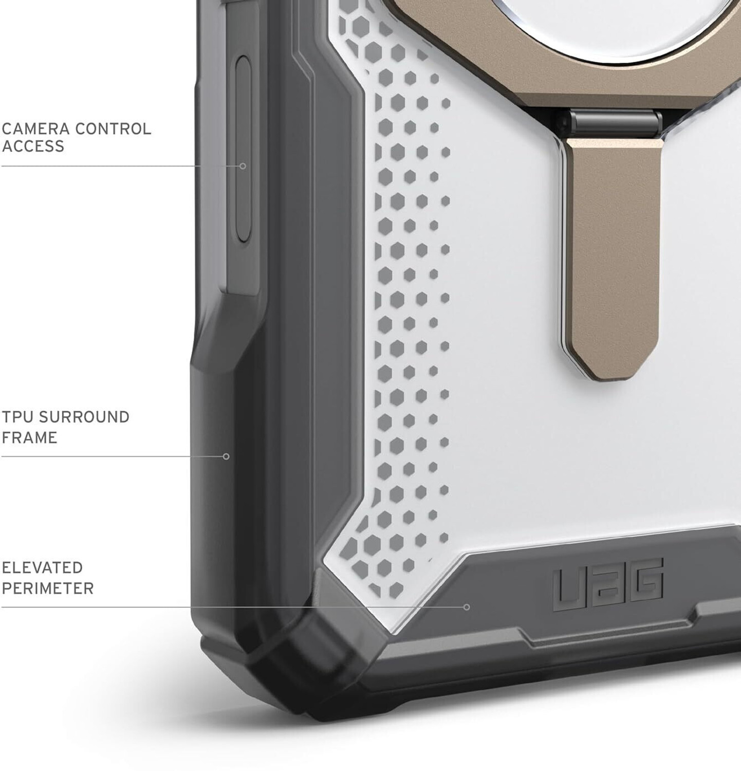 Image of Urban Armor Gear Back Cover for Apple iPhone 16 Pro Max, (6.9 inch) | UAG Plasma XTE MagSafe (Multicolor, Pack of: 1)