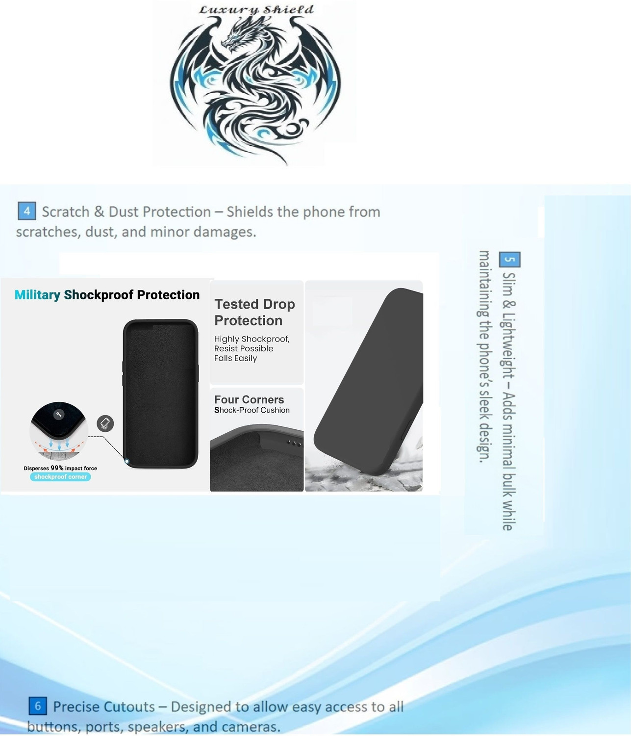 Image of Luxury Shield Back Cover for Realme C30s (Black, Rubber)