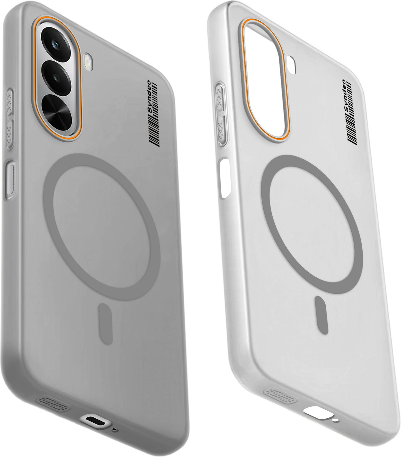 Mr. Case Back Cover for Realme P4x 5G (Grey, Magnetic) - Image 1