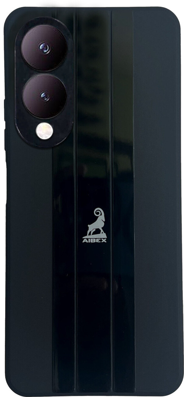 Image of SBMS Back Cover for Vivo Y28 5G / Vivo Y17s (Black, Shock Proof, Silicon, Pack of: 1)