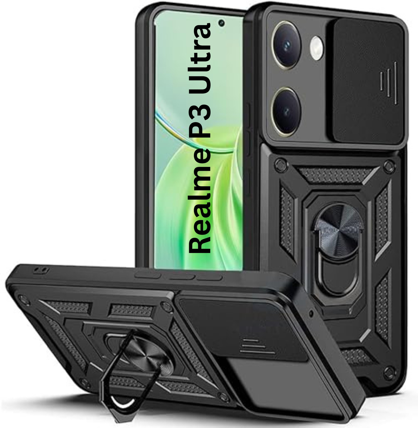 arrisemobile Back Cover for realme P3 5G (Blue, Silicon) - Image 1