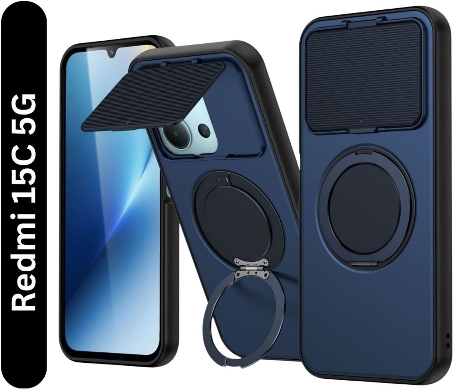 Fablue Back Cover for Redmi 15C 5G Blue - Image 6