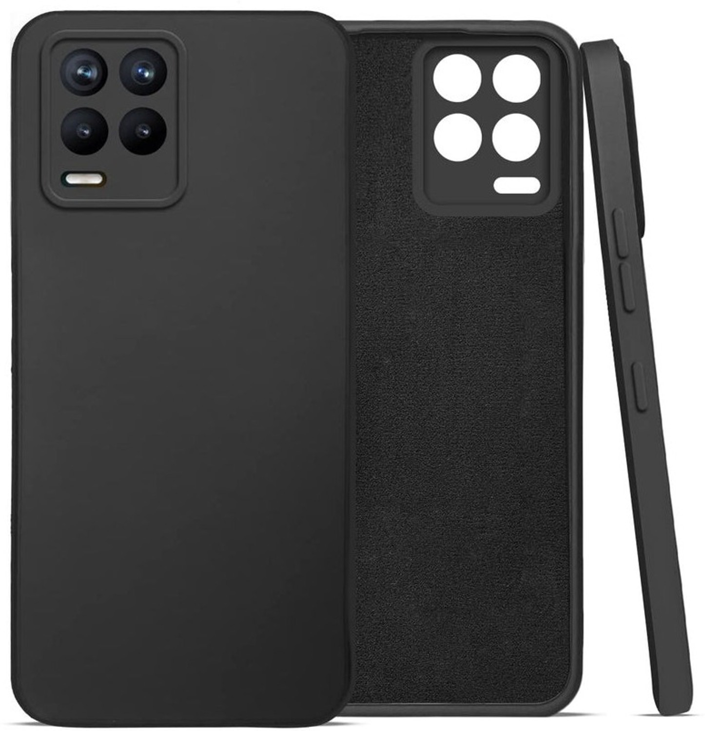 OuterCase Back Cover for Realme 8 4G Black - Image 6