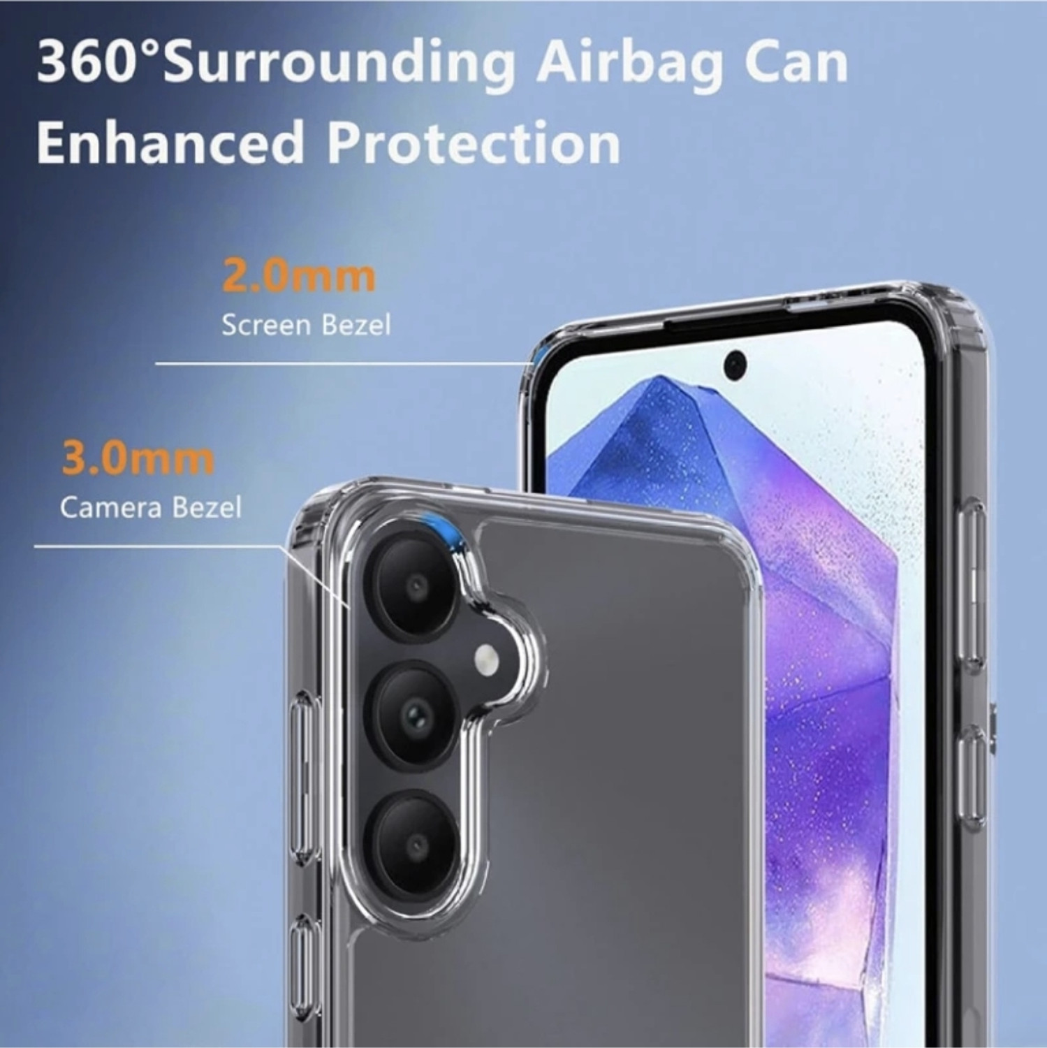 Image of AllifyStore Back Cover for SAMSUNG Galaxy S24 FE 5G (Transparent, Flexible, Silicon, Pack of: 1)