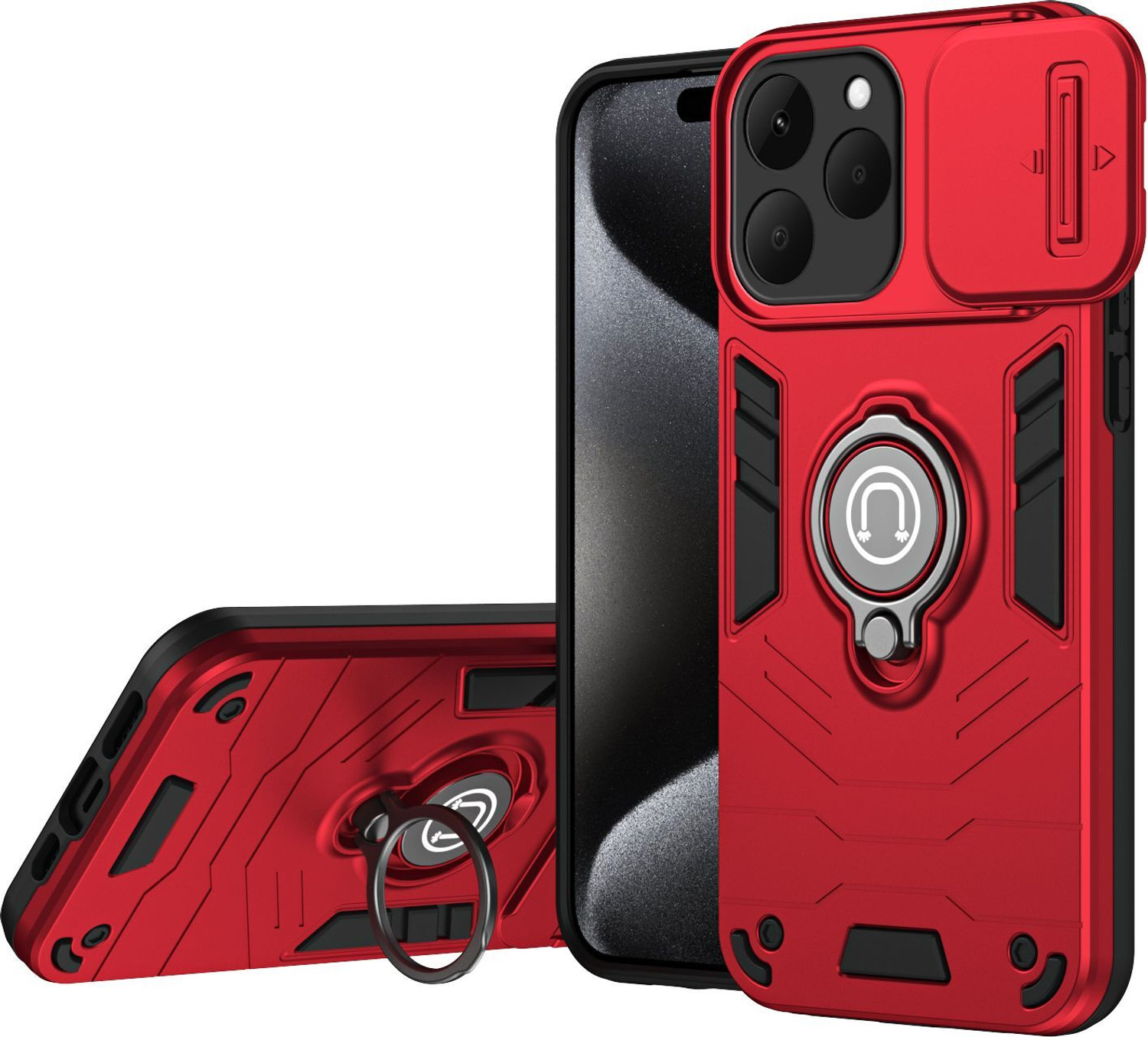 Image of Luxecase Back Cover for realme 15T 5G (Pink, Flexible, Silicon, Pack of: 1)