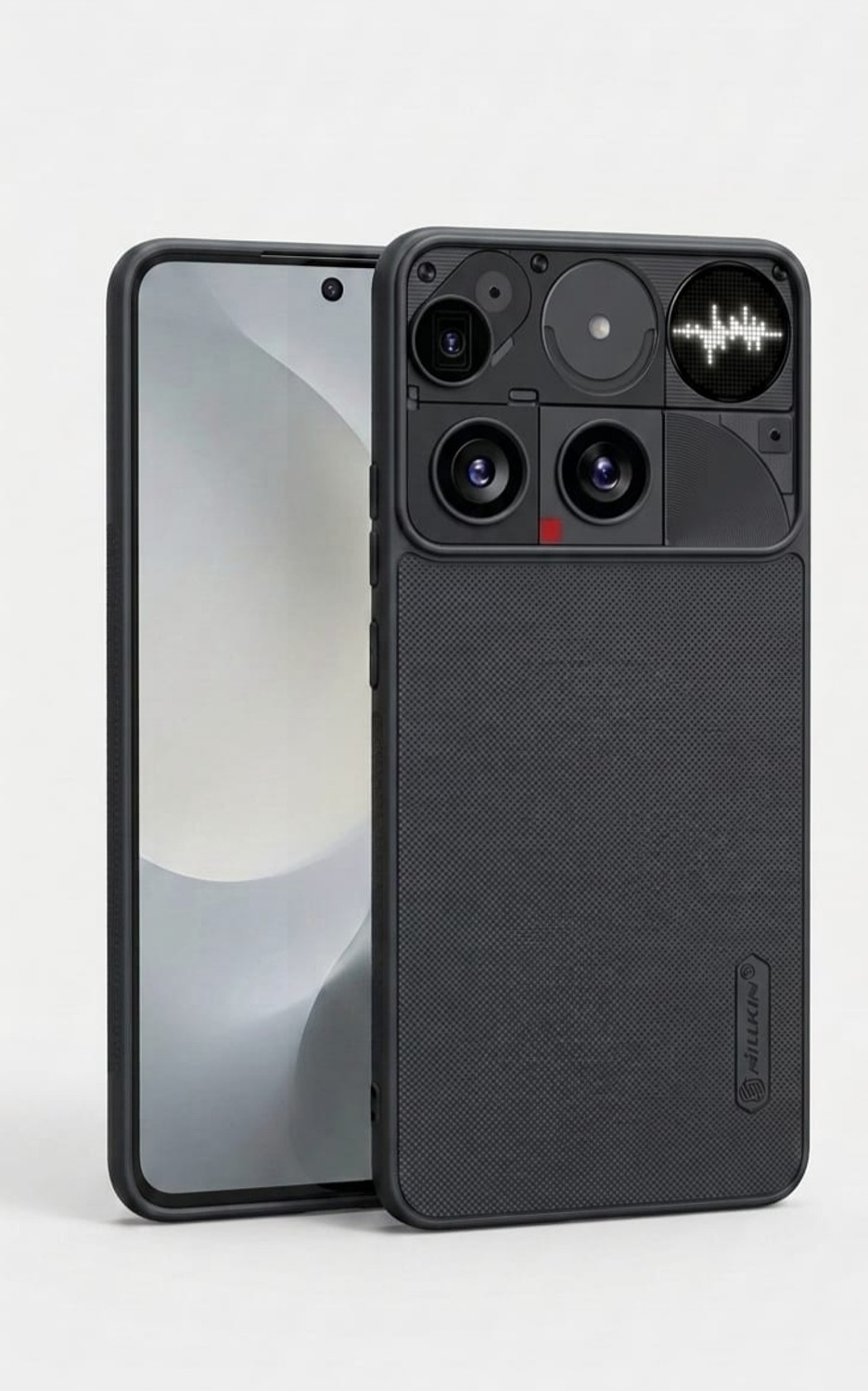 Image of Stunny Back Cover for Nothing phone 3 -dps7545, Back Cover, Mobile Back Cover (Black, Shock Proof, Silicon, Pack of: 1)