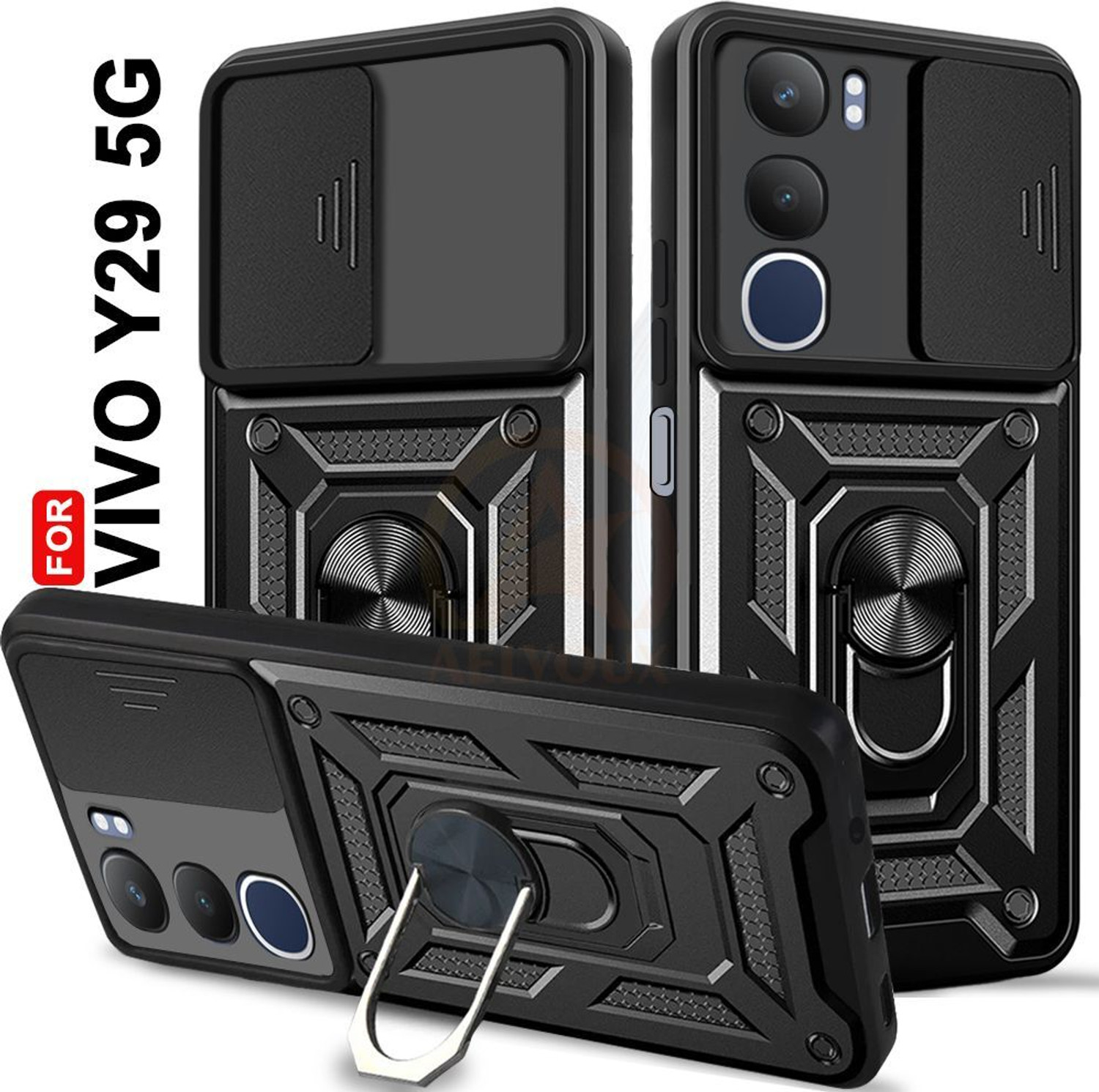 AelVouX Back Cover for vivo Y29 5G - Image 1