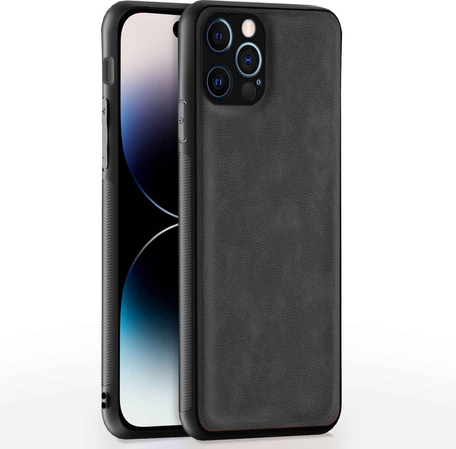 Image of izaan Back Cover for iPhone 14 pro max (Purple, Matte Finish, Fiber, Glass, Pack of: 1)