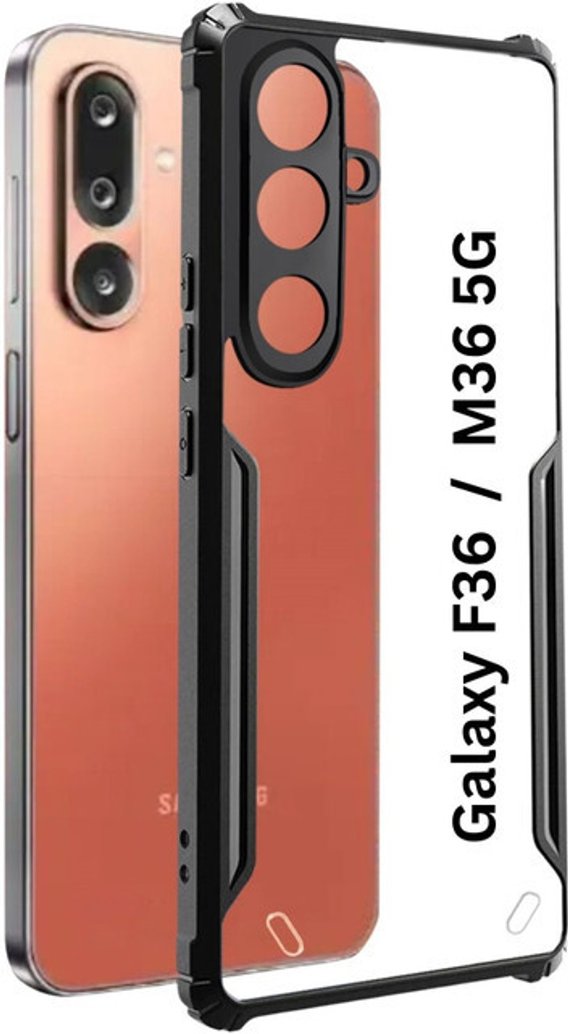 AEVENSTAR Back Cover for Samsung Galaxy F36 5G Black - Image 6