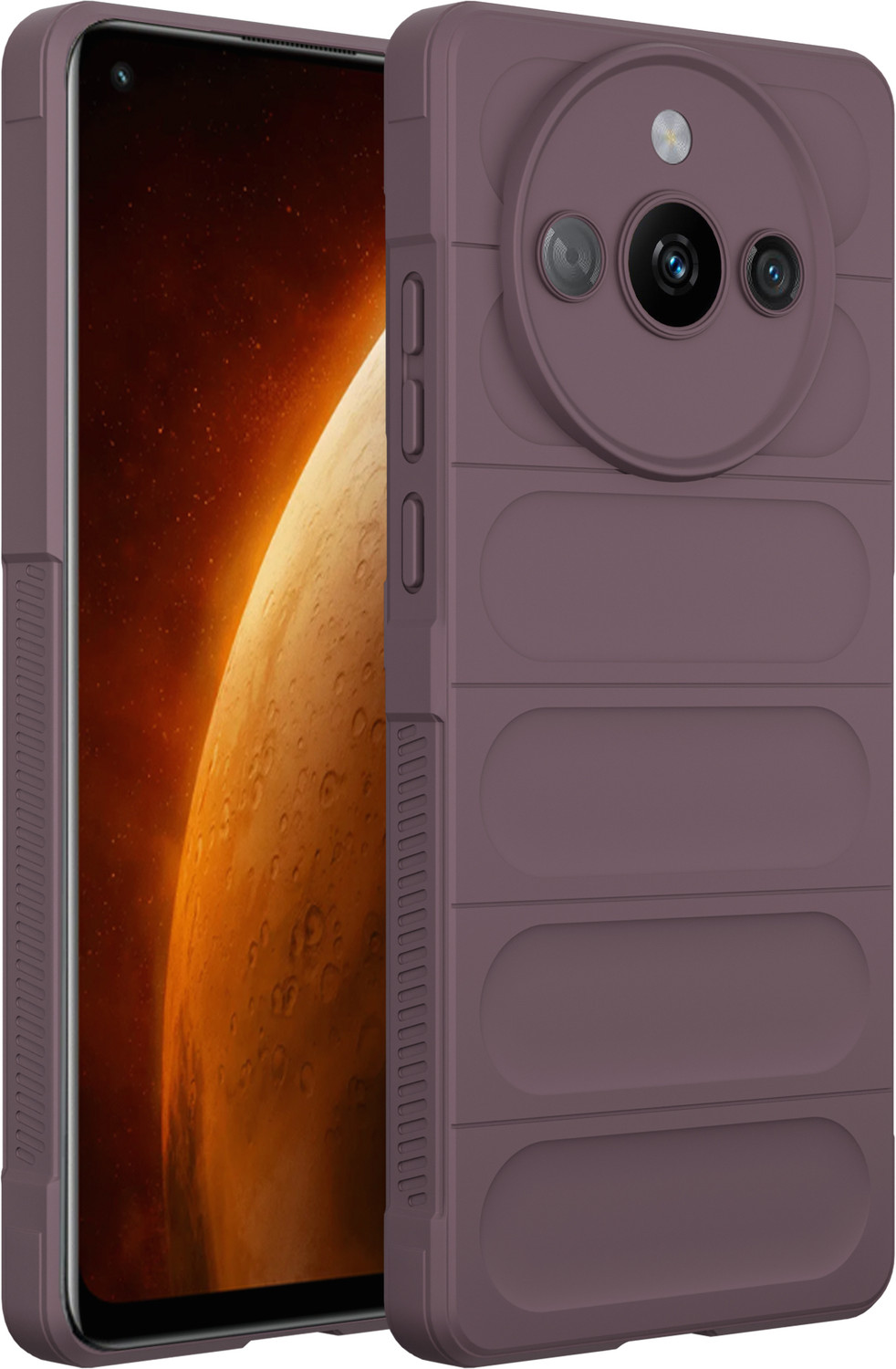 Image of Artistque Back Cover for Realme Narzo 60 5G (Black, Flexible, Silicon, Pack of: 1)