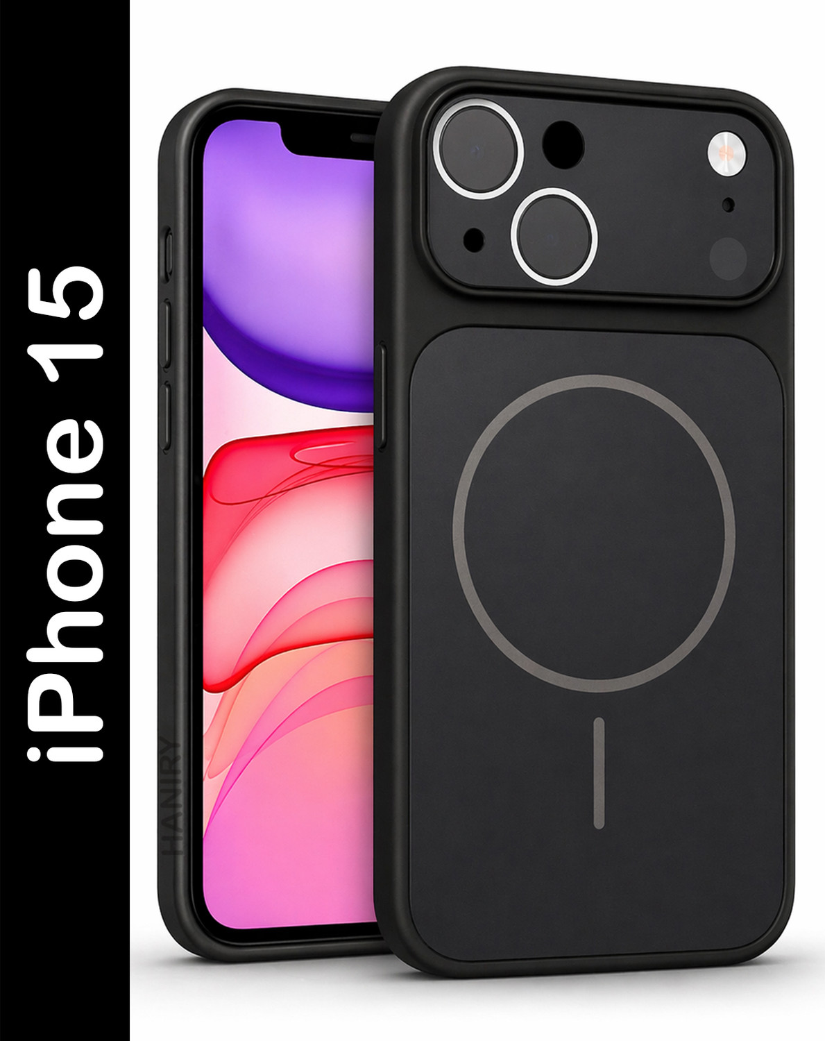 Image of METOO Back Cover for Apple iPhone 15 Plus, Iphone 15 Plus Premium Case, Apple iPhone 15 Plus (Black, Camera Bump Protector, Thermoplastic Polyurethane, Pack of: 1)