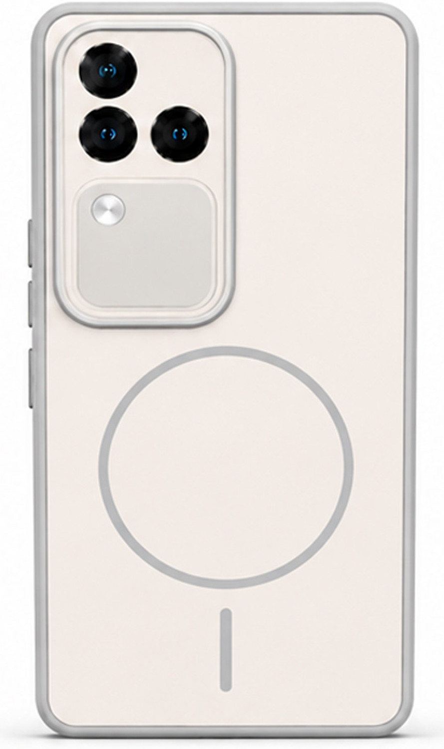 Regolith Back Cover for Vivo V30 5G Grey - Image 1