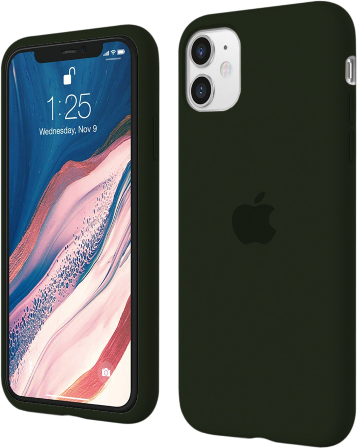 Image of The Sixth Back Cover for Iphone 11 (Blue, Silicon, Pack of: 1)