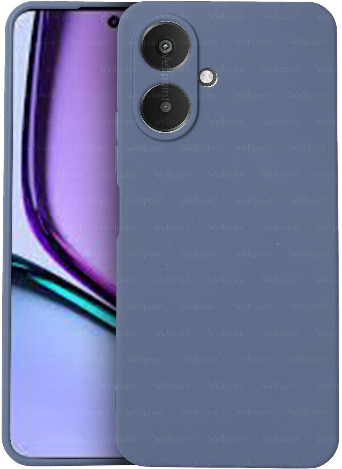 SNAPCOVR Back Cover for Poco M6 5G, Grey - Image 1