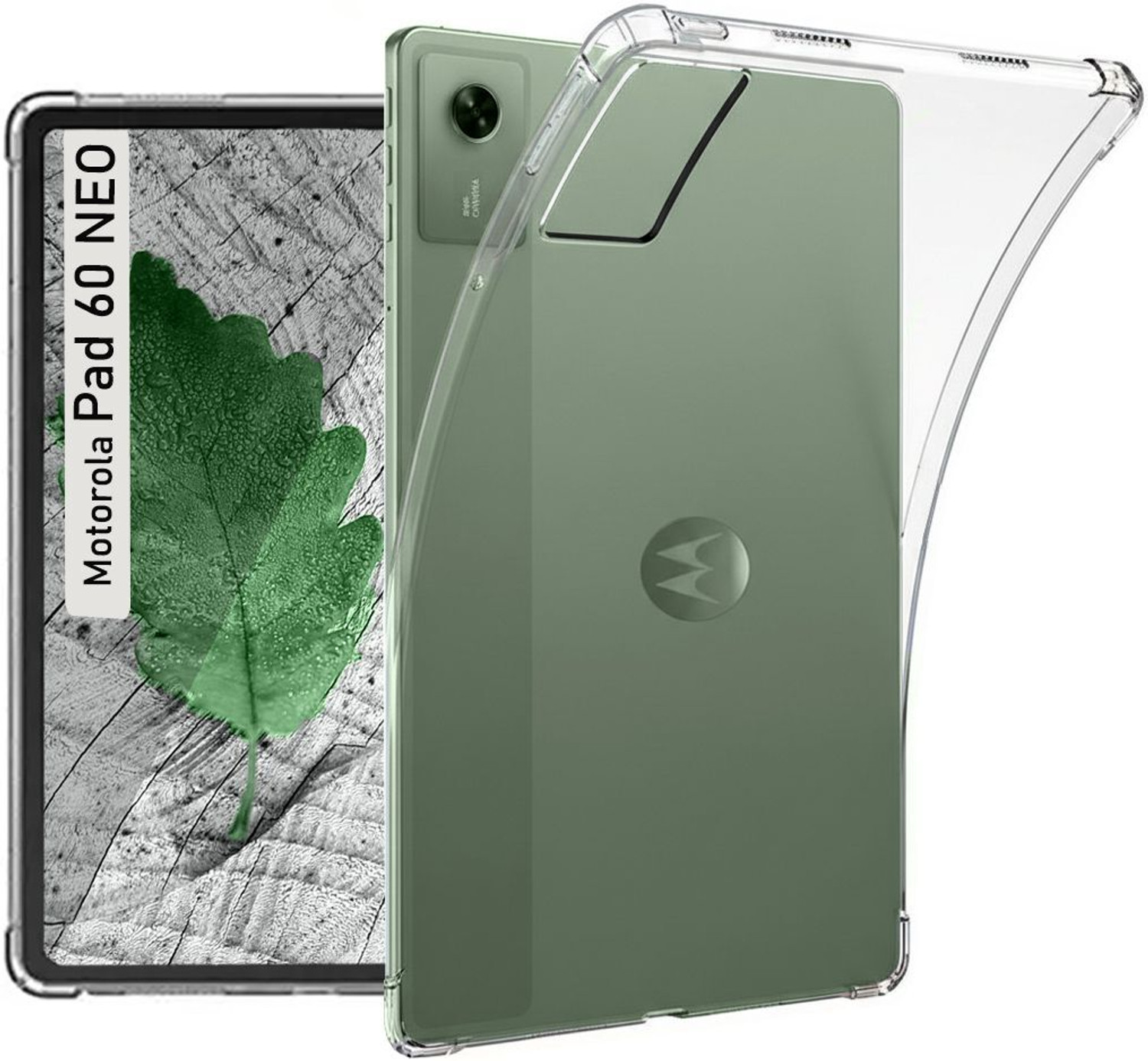 Image of Lilpine Back Cover for Motorola Moto Pad 60 Neo 11 inch Tablet Clear Case (Transparent, Flexible)