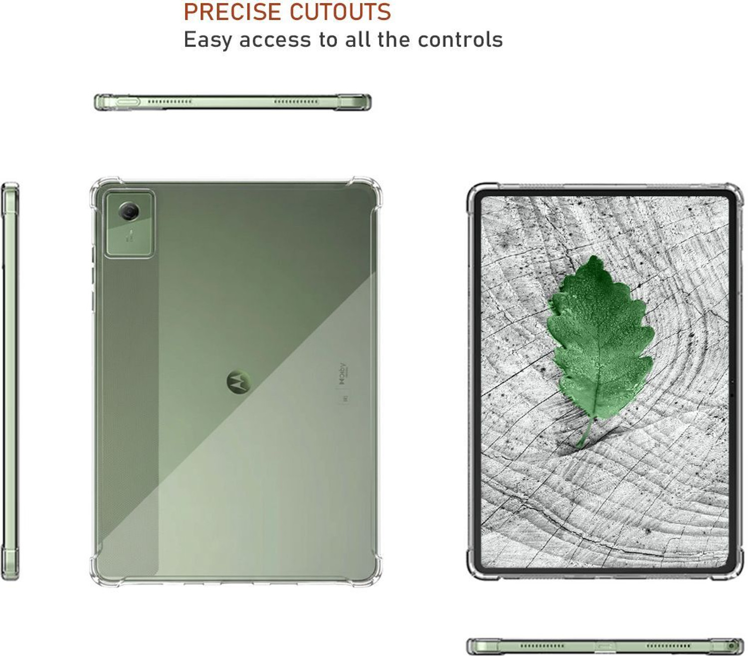 Image of Lilpine Back Cover for Motorola Moto Pad 60 Neo 11 inch Tablet Clear Case (Transparent, Flexible)