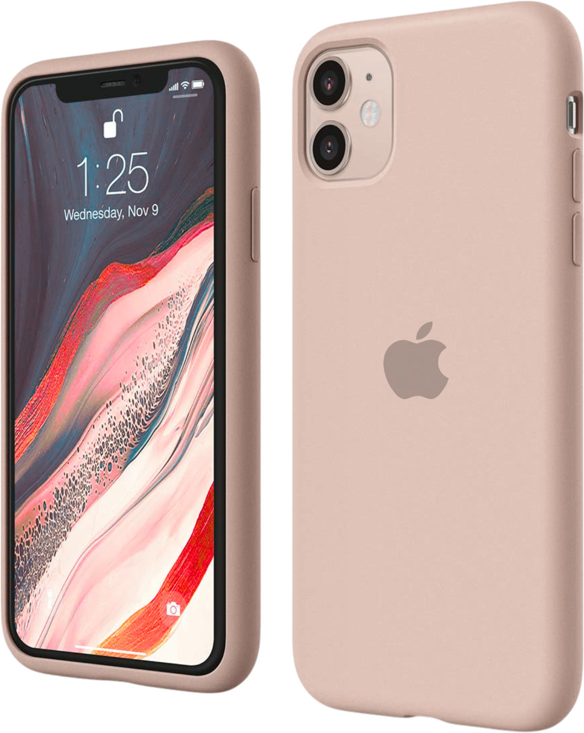 Image of The Sixth Back Cover for Iphone 11 (Blue, Silicon, Pack of: 1)