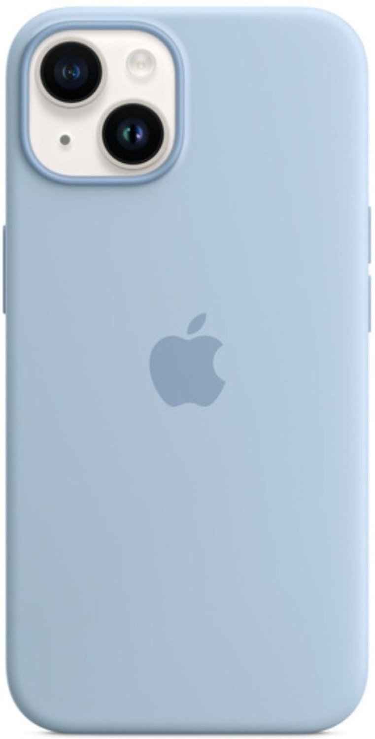 Image of HenryDesigns Back Cover for iPhone 15 PLUS (Blue, Silicon)