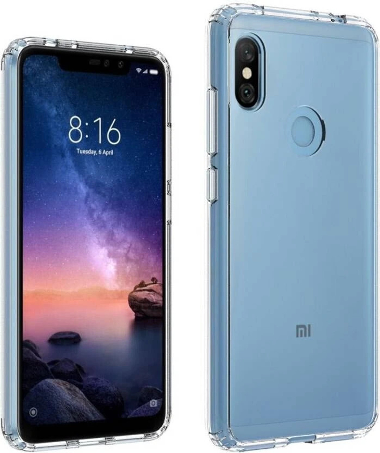 Image of KIRBHG Back Cover for Mi Redmi Note 5 Pro (Black, Matte Finish, Rubber, Pack of: 1)