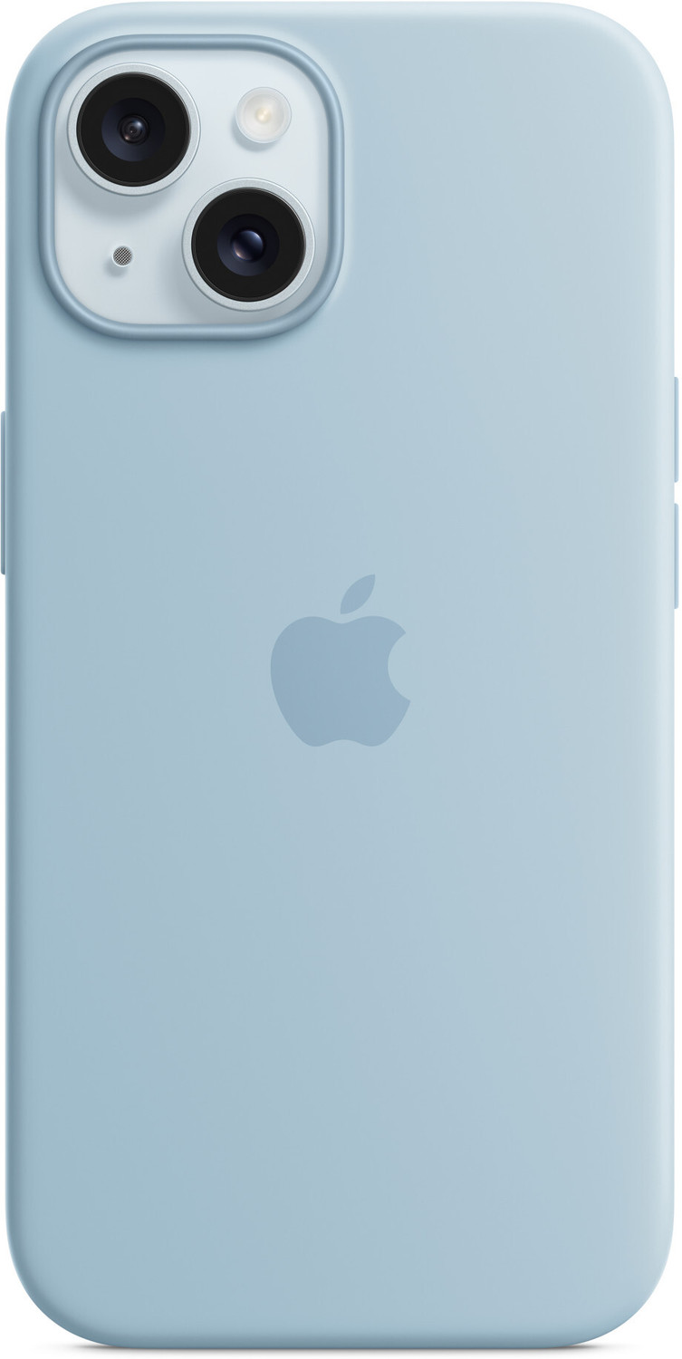 Image of Caseex Back Cover for Apple iPhone 14 Plus (Blue, Grip Case, Silicon, Pack of: 1)