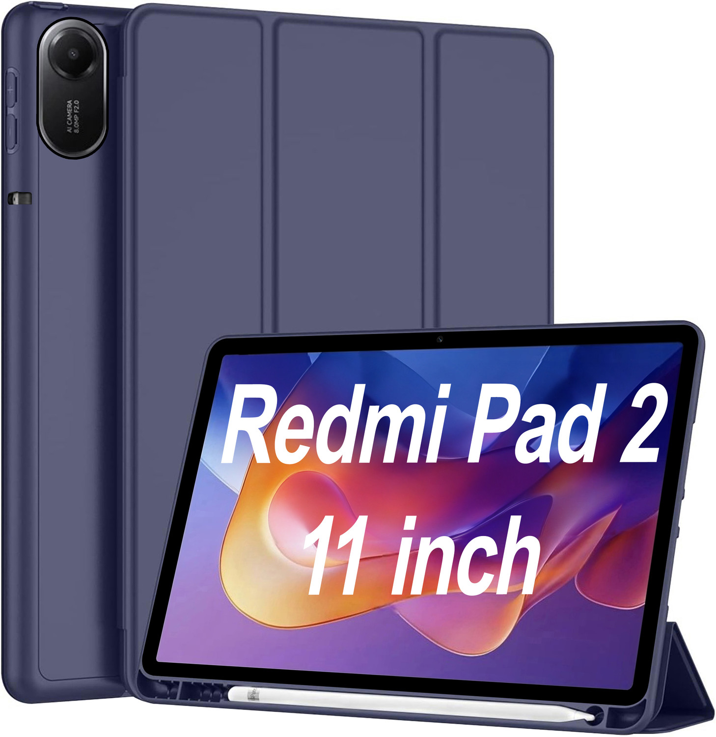 TGK Flip Cover for Redmi Pad 2 11 inch (2 Pack) 2 Tablets - Image 1