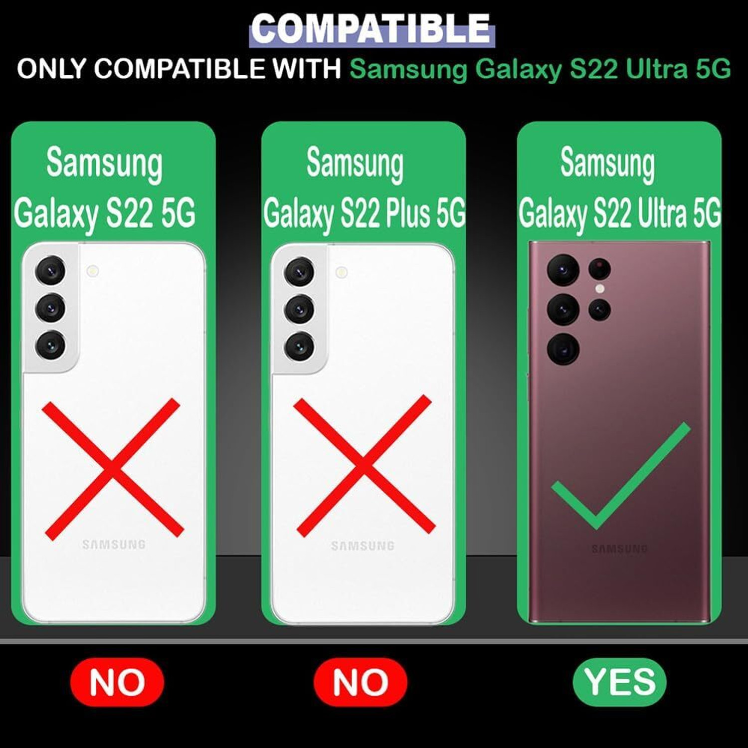 Image of Casotec Flip Cover for Samsung Galaxy S22 Ultra 5G (Blue, Leather, Pack of: 1)