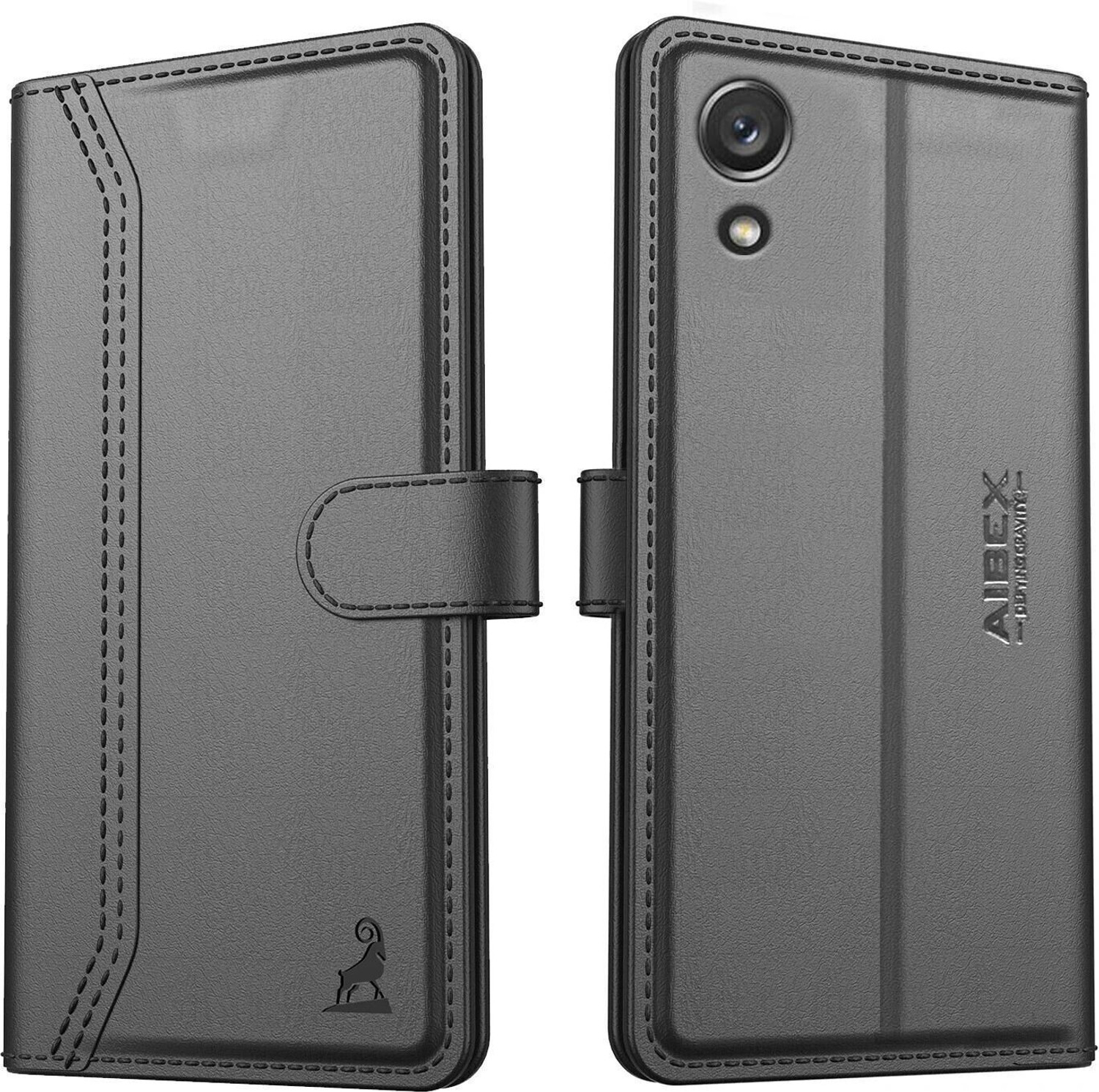 AIBEX Flip Cover for Samsung A03 Core|Premium Leather Finish|Magnetic Closure|Kickstand Feature - AIBEX : Flipkart.com