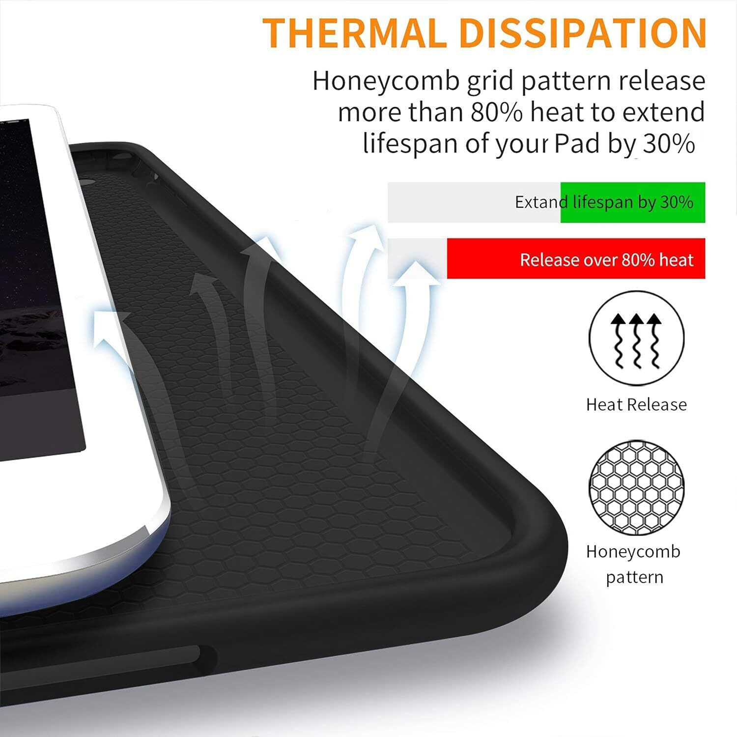 Image of COVERHUB Flip Cover for Oppo Pad Air 10.36 inch (Stylus Holder) (Black, Shock Proof, Rubber, Pack of: 1)