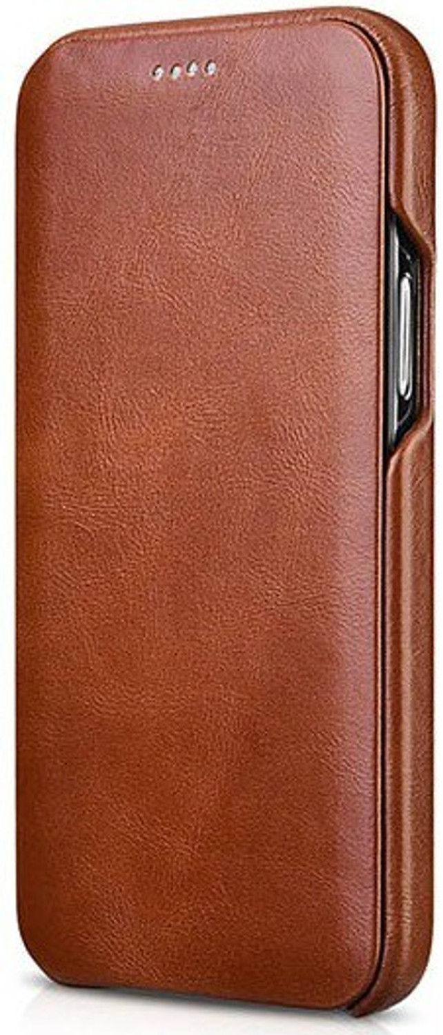 Image of COVERLY Flip Cover for Vivo Y35 (Brown, Magnetic Case, Leather, Pack of: 1)