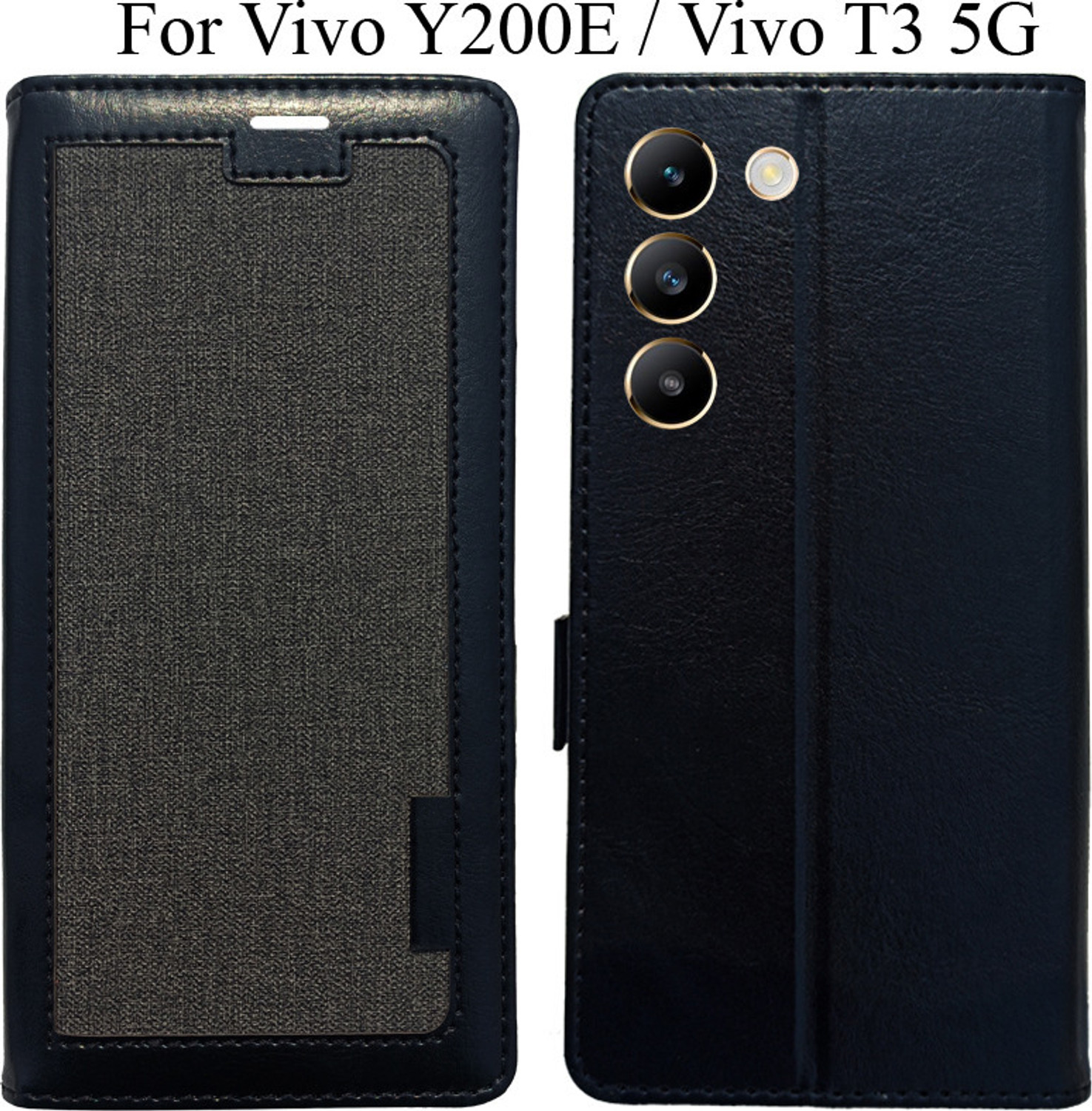 Image of COVERLY Flip Cover for Vivo Y35 (Brown, Magnetic Case, Leather, Pack of: 1)