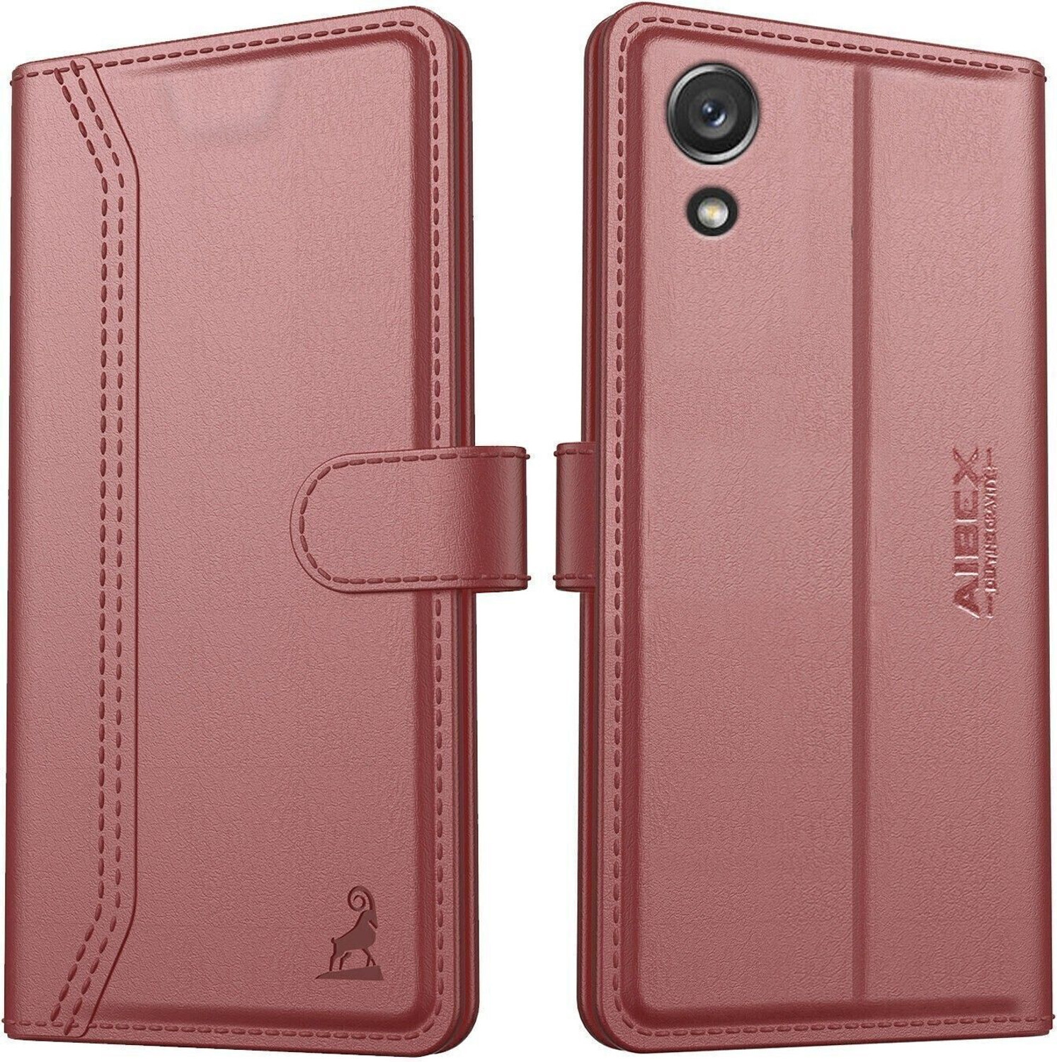 AIBEX Flip Cover for Samsung A03 Core|Premium Leather Finish|Magnetic Closure|Kickstand Feature - AIBEX : Flipkart.com