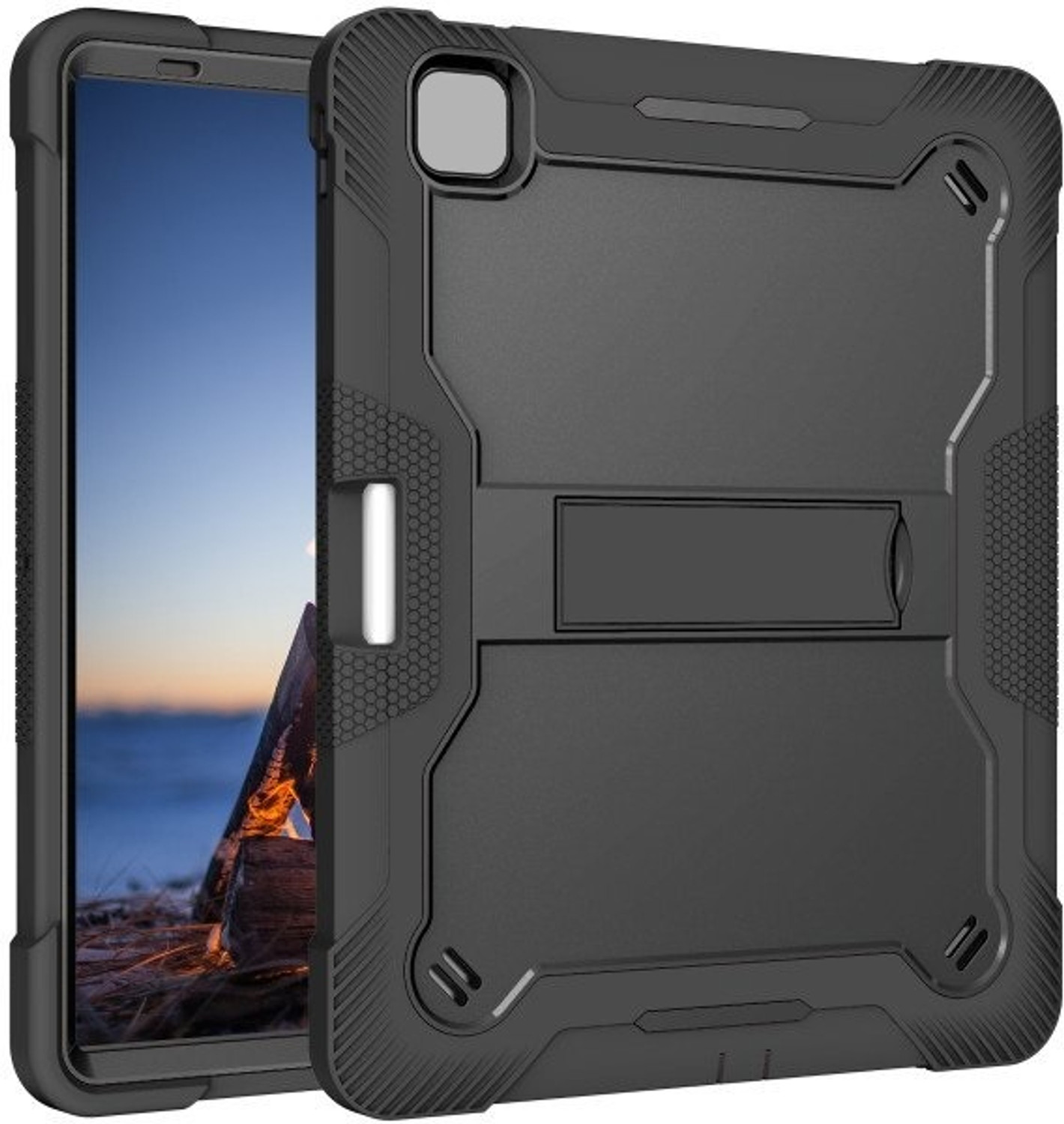 Image of HARITECH Flip Cover for Xiaomi Mi Pad 6 (11 inch 2023) (Black, Dual Protection, Pack of: 1)