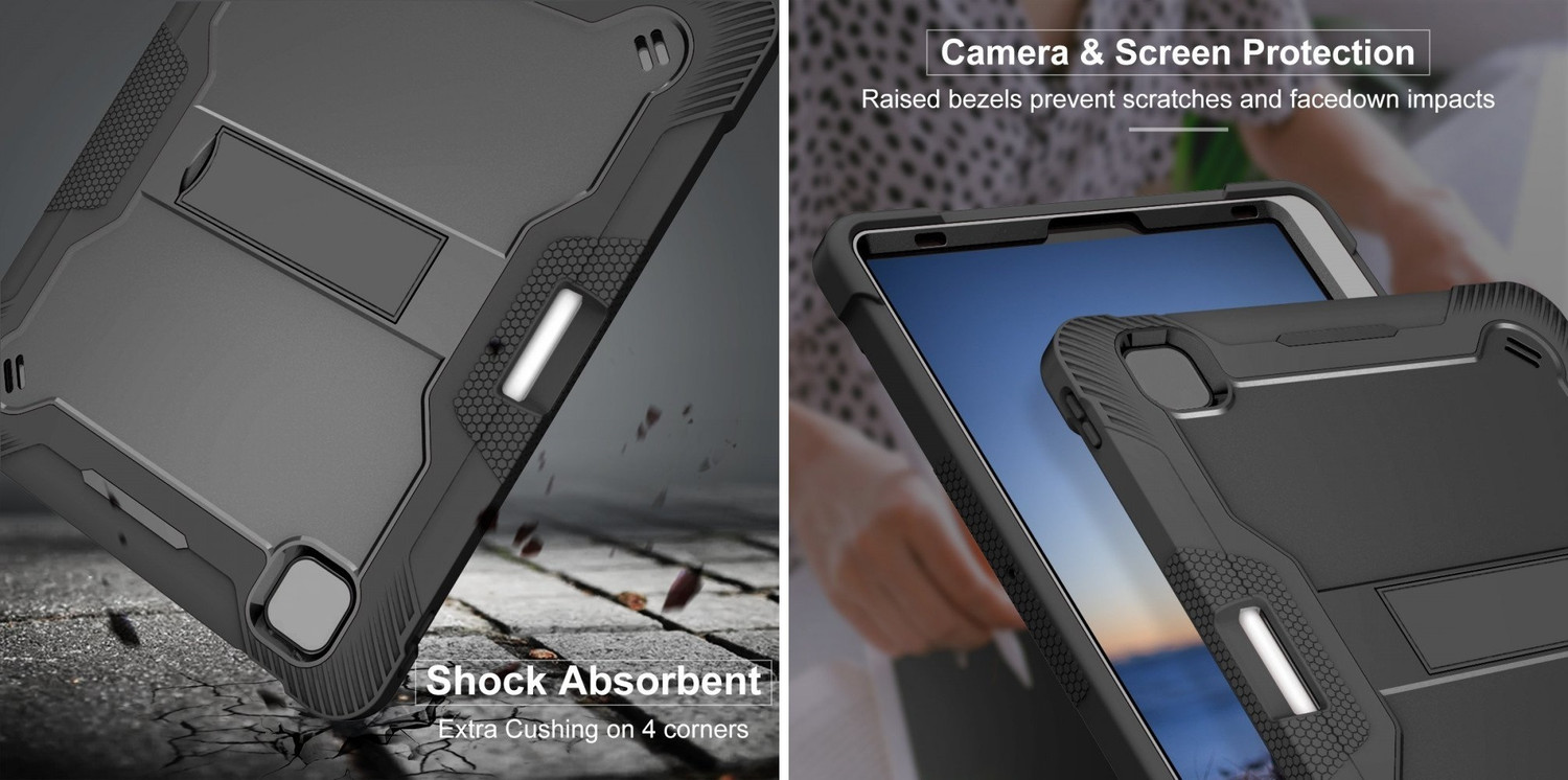 Image of HARITECH Flip Cover for Xiaomi Mi Pad 6 (11 inch 2023) (Black, Dual Protection, Pack of: 1)