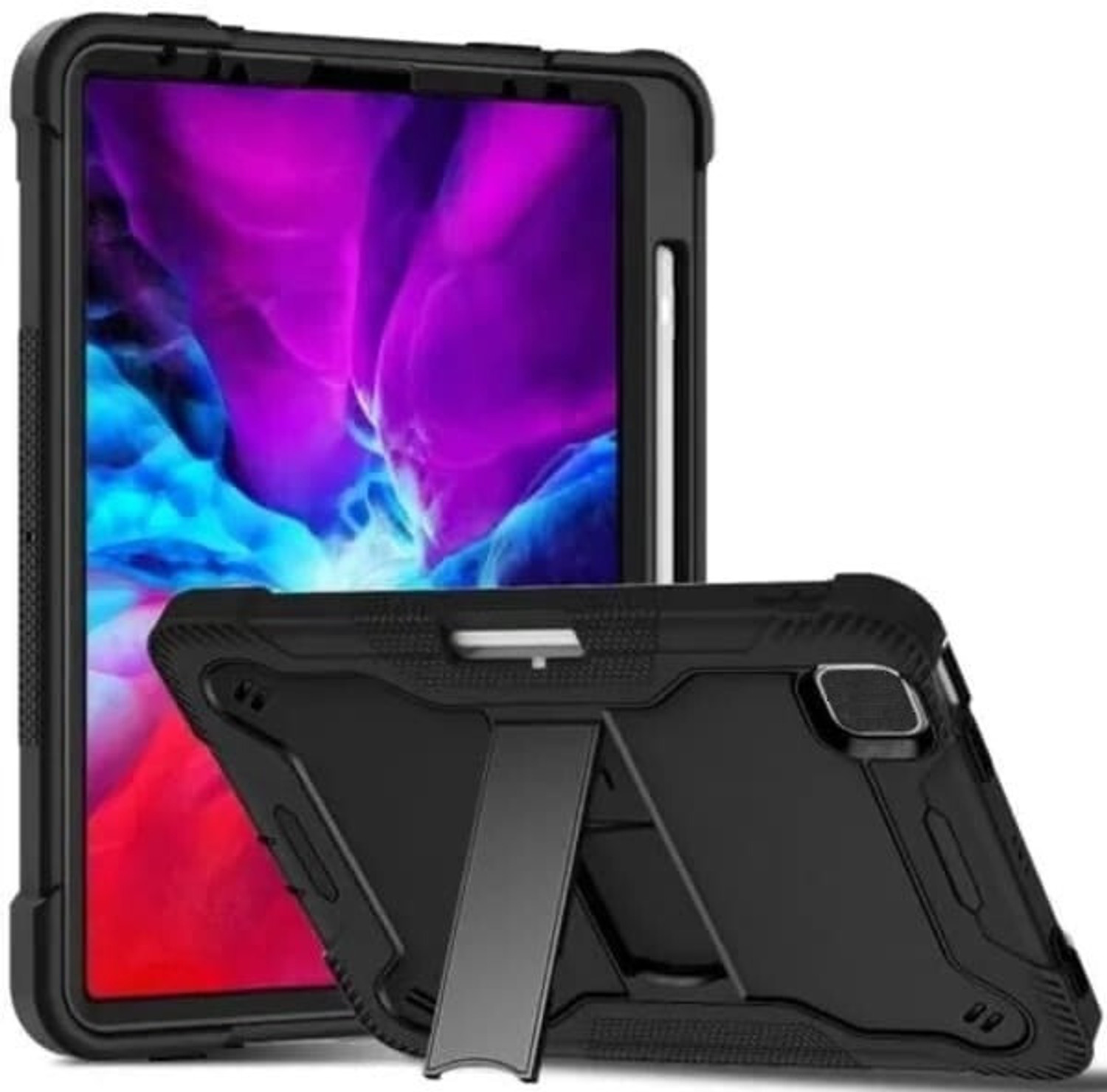 Image of WHITBULL Flip Cover for Xiaomi Mi Pad 6 (11 inch 2023) (Black, Rugged Armor, Pack of: 1)